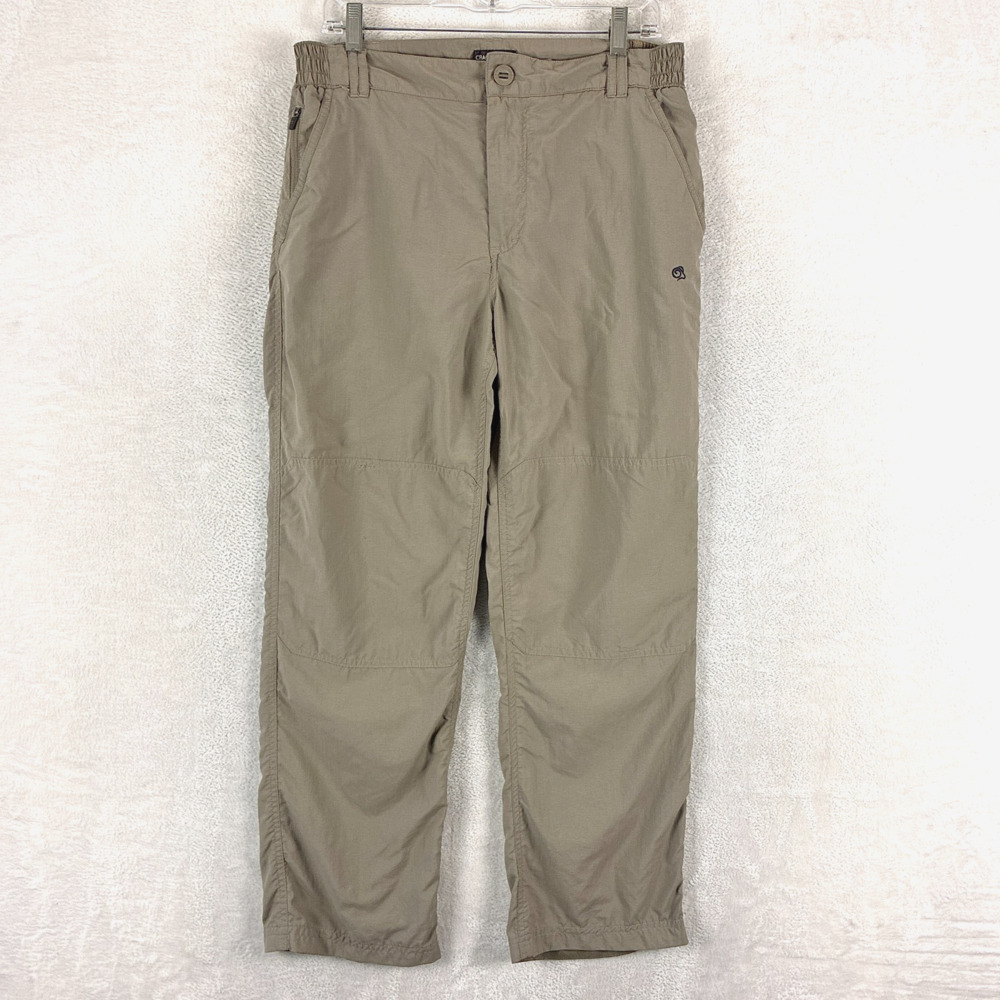 Craghoppers Pants Mens S Brown Nylon Outdoors Trekking Backpack Hiking Camping